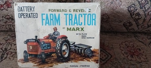 Marx toys trattore agricolo - marx,