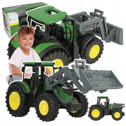 Large farm tractor toy - tractor, 1:24