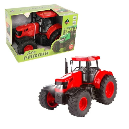 Trattore rosso grande - rosso,