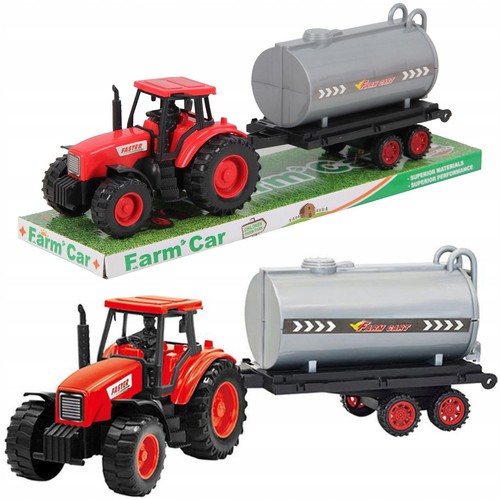 Farm tractor with tanker - tractor,